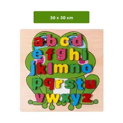 GENERICO - Pack2 Rompecabezas con Forma de Rana Y+Ligas de Regalo