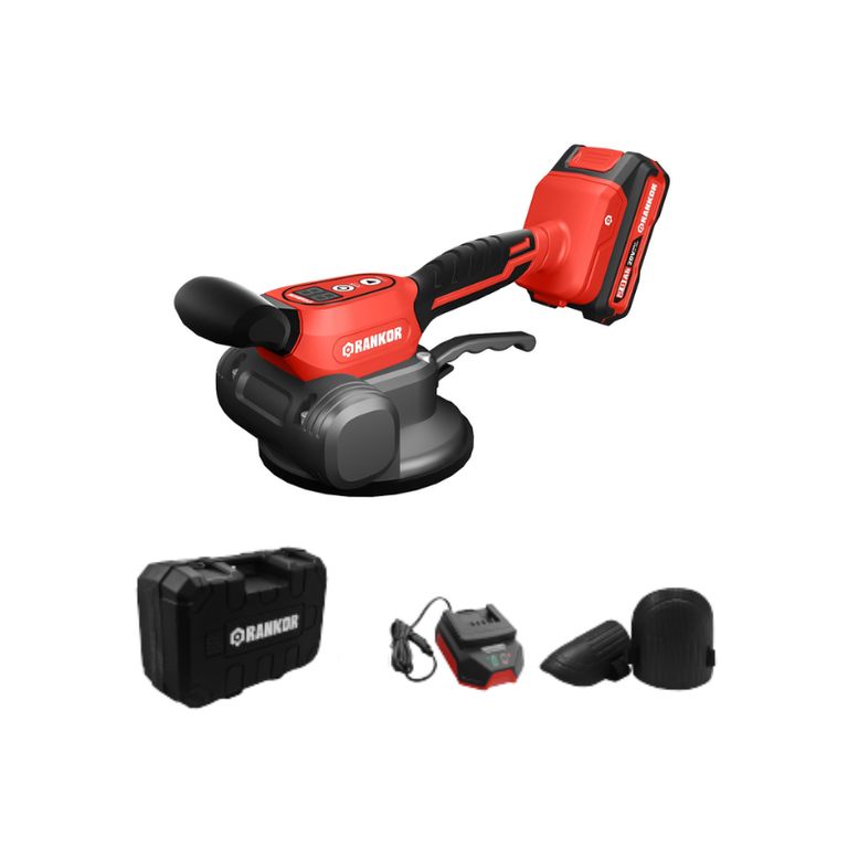 Vibradora Para Mayólica Cerámica 20V Succion 70Kg Ventosa 135mm