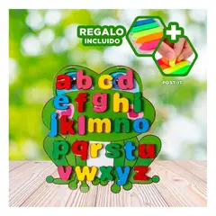 GENERICO - Pack12 Tablero con Diseño de Rana Y+Banderitas Adhesivas