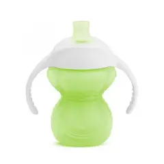 MUNCHKIN - 44168 Vaso Antiderrame C/Asas Bite Proof 200ml Verde
