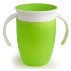 MUNCHKIN - 44141 Vaso De Entrenamiento Miracle 360 7oz Verde