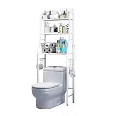 GENERICO - Estante para Baño Blanco