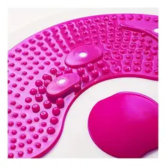 GENERICO - Pack4 Disco Twister con Ligas Rosado Y+Banderitas Adhesivas