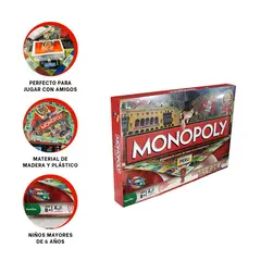 RYBIU IMPORT - Pack2 Monopolio Tematica Peru en RojiVerde Y+Regalo Agendita