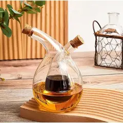 GENERICO - Botella Dispensadora 2en1 de Vinagre o Aceite Modelo Gota