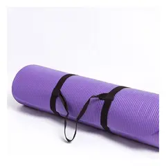GENERICO - Pack2 Tapete de Yoga Practico en Morado Y+Ligas de Regalo