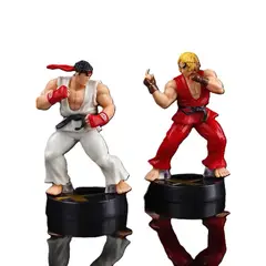 GENERICO - STREET FIGTHER RYU Y KEN MASTERS SET 2 UNID