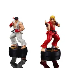GENERICO - STREET FIGTHER RYU Y KEN MASTERS SET 2 UNID