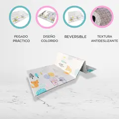 CARESTINO - Alfombra Plegable para bebés «LITTLE FOREST»