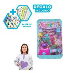 GENERICO - Pack12 Accesorios de Niñas para Diverson Y+Papel de Regalo