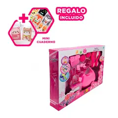 GENERICO - Set Infantil para Peinar Rosado Y+Regalo Agendita