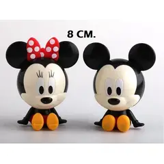GENERICO - SET MICKEY Y MINIE MOUSE - 2 UNID.