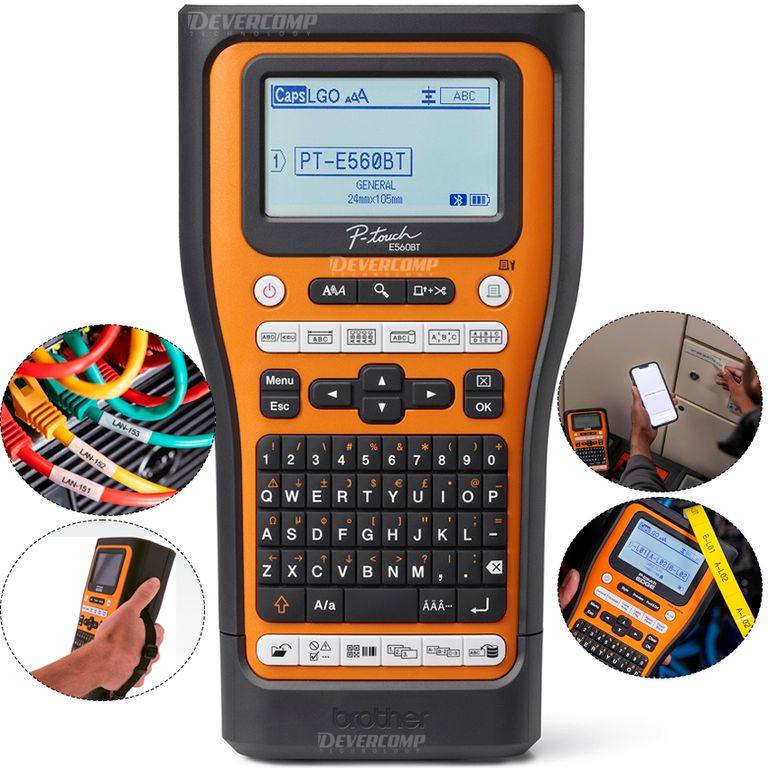Rotuladora PT-E560BTVP Portátil Bluetooth