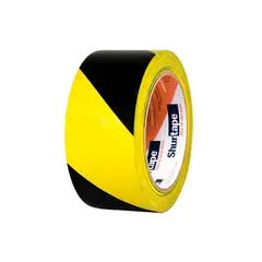 SHURTAPE - CINTA DE SEÑALIZACIÓN AMARILLO-NEGRO 2″ x 36YDS CAJA X 24UND