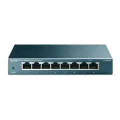 TP LINK - Switch 8 Puertos Tp-link TL-SG108 10/100/1000mbps RJ45 Lan GIGABIT