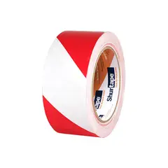 SHURTAPE - CINTA DE SEÑALIZACIÓN ROJO-BLANCO 2″ x 36YDS CAJA X 24UND