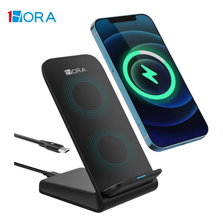 Base Cargador Inalambrico Magnético 15W 1HORA Soporte Celular para Iphone Samsung Honor Oppo Xiaomi