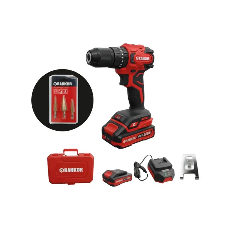 Taladro Percutor 12 De 20v 70nm Bl+broca Escalonada