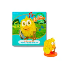 GENERICO - Granja de Zenon Figura Pollito Amarillito incluye Libro