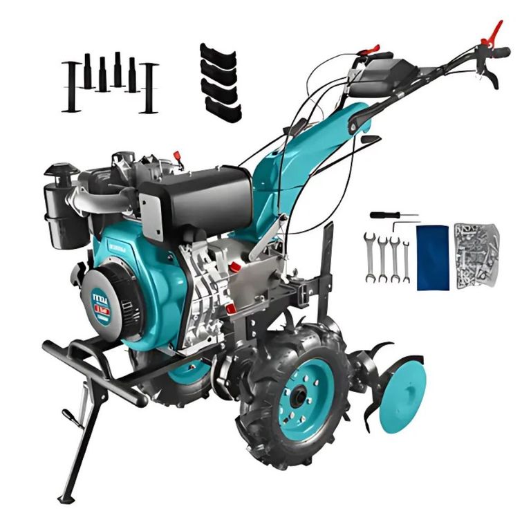 Motocultor Diesel 9HP Profundidad 300MM Industrial Total