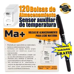 KALE - Bolsas de almacenamiento para Leche Materna Ma+ PACK