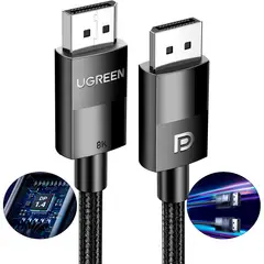 UGREEN - Cable DisplayPort 1.4 DP114 3m 8K 60Hz Macho a Macho