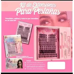GENERICO - Kit de pestañas para dama