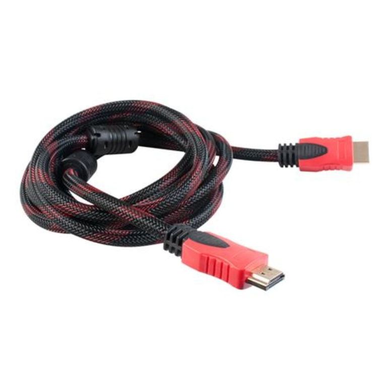CABLE HDMI ENMALLADO 5 METROS 1080P BOLSA