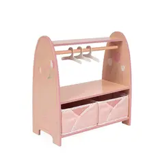 DECUEVAS TOYS - Perchero Guardarropa para Accesorios de Muñecas