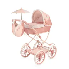 DECUEVAS TOYS - Coche de Muñecas Reborn con Sombrilla Tulipe 93 cm