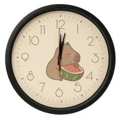 INSPIRA - Reloj de Pared Diseños Capibara Kawaii