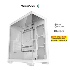 DEEPCOOL - Case CG580 WHITE •Placa Base ITX M-ATX ATX