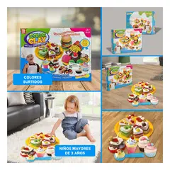 GENERICO - Pack6 Pastel de Cocina Infantil Multicolor Y+Regalo Agendita