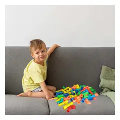 GENERICO - Pack2 Piezas para Armar en Forma de Tubos Y+Regalo Stickers