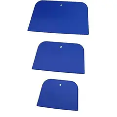 GENERICO - Kit de esparcidor de relleno de carrocería automotriz Azul de 9 piezas