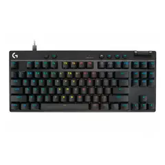 LOGITECH - TECLADO GAMER PRO X TKL RAPID USB-C RGB NEGRO PN 920-013131