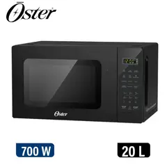 ENRIQUE FOSTER - Horno Microondas Oster® de 20L POGME2702 Negro