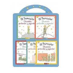 GENERICO - Libro Infantil El Principito - Diviértete pintando y jugando
