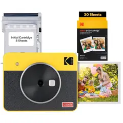 KODAK - Mini Shot 3 Camara Instantanea + Cartucho para 30 fotografias