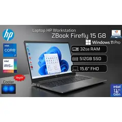 HP - Laptop Workstation ZBook Firefly 15 G8 I7 11va RAM 32GB 512 SSD 15.6" Reacondicionada Garantía 1 Año