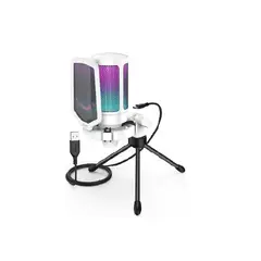 FIFINE - Micrófono A6V WHITE