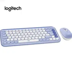 LOGITECH - TECLADO + MOUSE POP ICON BLUETOOTH LILA