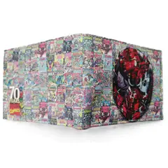 GENERICO - BILLETERA SPIDERMAN HOMBRE ARAÑA COMIC CABEZA