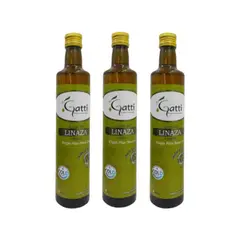 GATTI - Pack x 3 Aceite de Linaza - 500 ml x 3