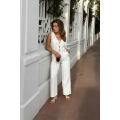 AMA OUTFITTERS - SET CHALECO Y PANTALON BELLA