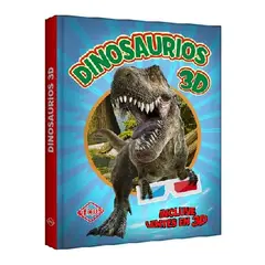 GENERICO - Libro Infantil - Dinosaurios 3D - incluye lentes 3D