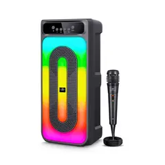 EVERSOUND - Parlante Regency 4 Ev5005 Torre Porta Rgb Flaming