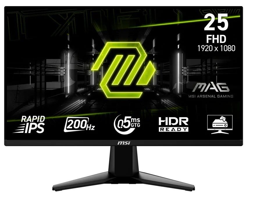 MONITOR GAMING 25 MAG 255F RAPID IPS FULL HD 200HZ 05MS HDMI DP
