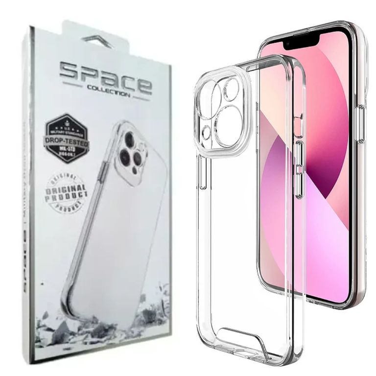 CASE PARA IPHONE 13 TRANSPARENTE