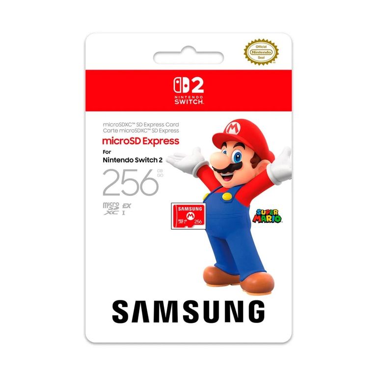 Memoria Micro SD Express 256gb Para Switch 2